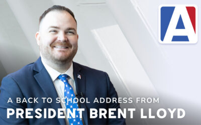 A Back to School Address from President Brent Lloyd